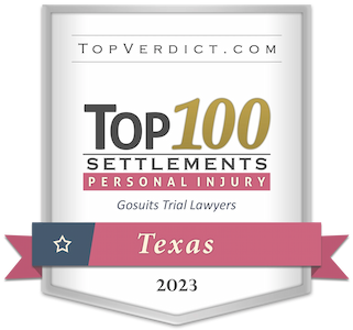TopVerdict.com - Top 100 Settlements Personal Injury 2023 - Gosuits Trial Lawyers