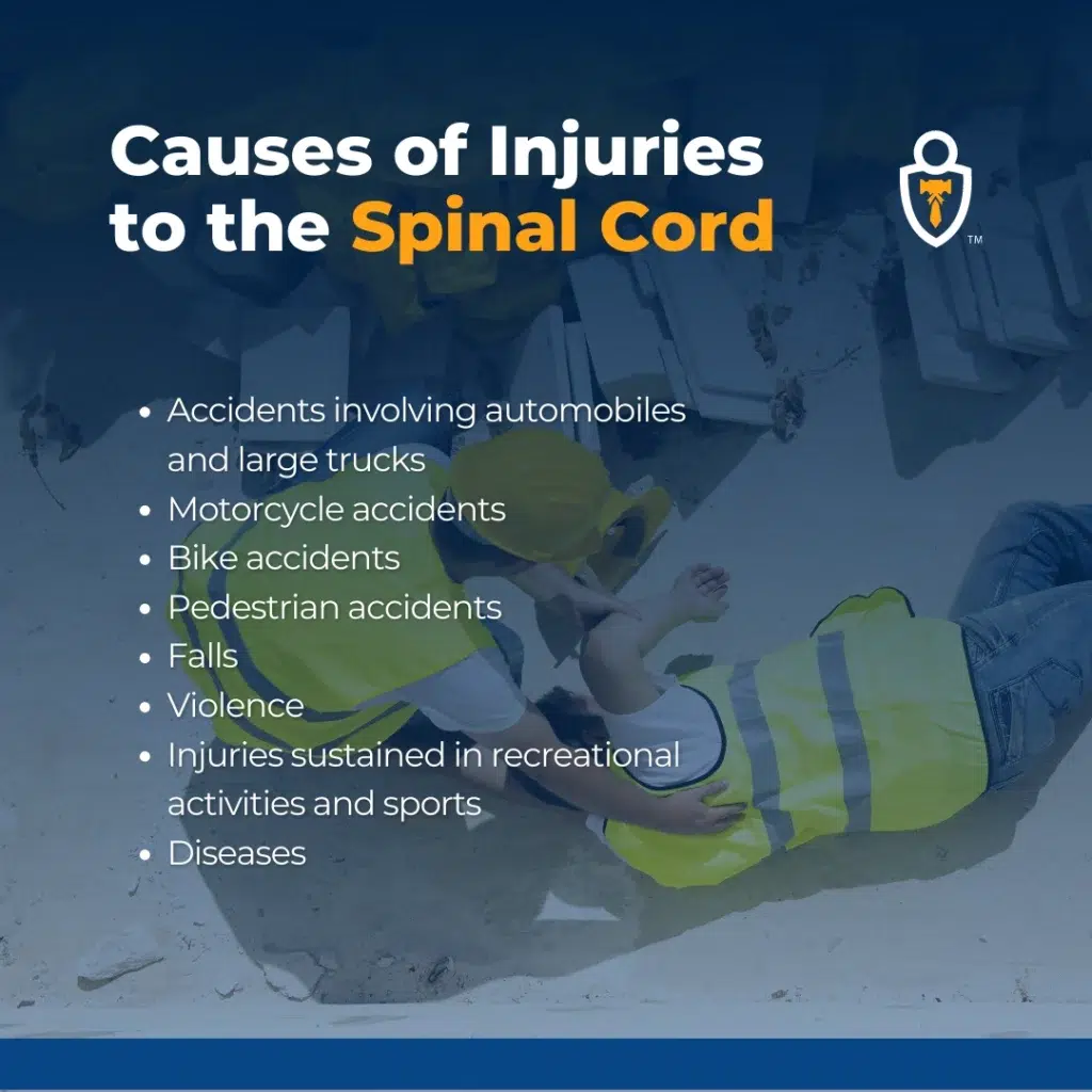 Causes of Injuries to the Spinal Cord