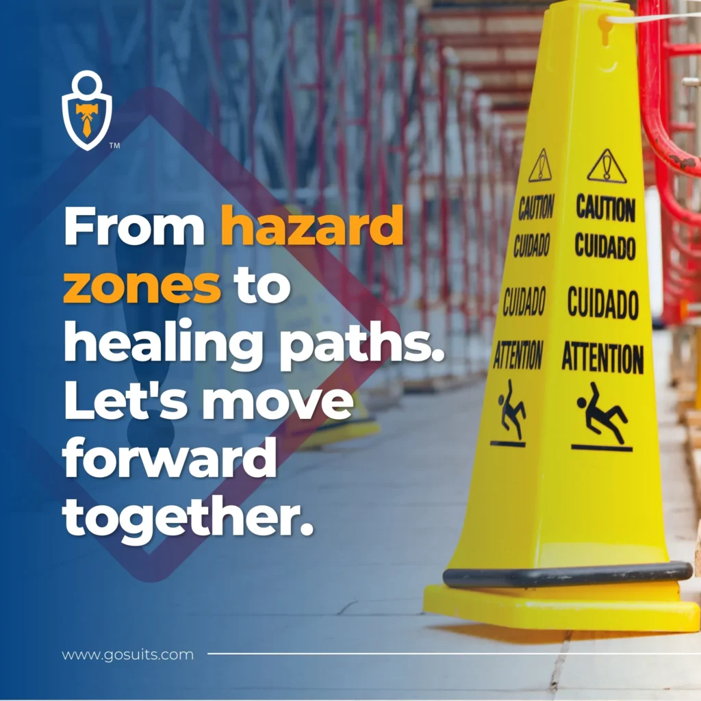 From hazard zones to healing paths. Let's move forward together.