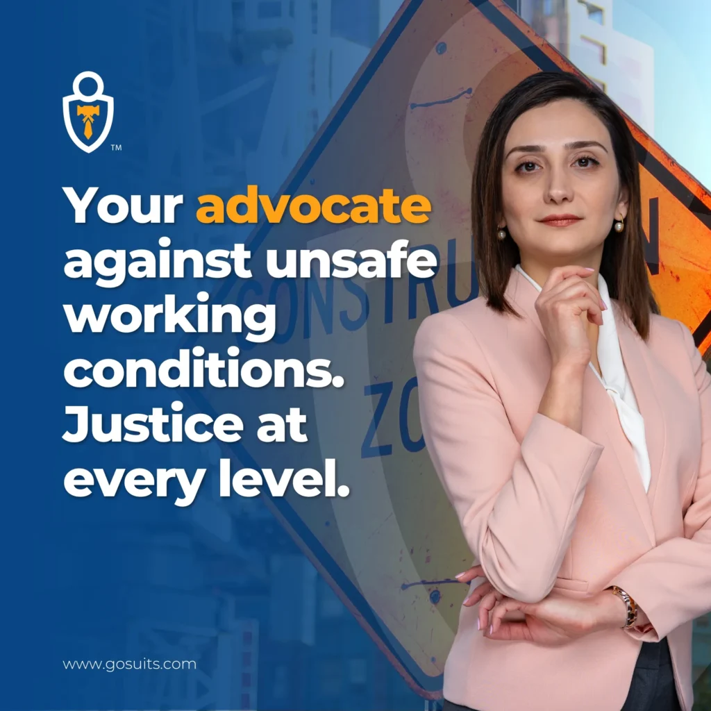 Your advocate against unsafe working conditions. Justice at every level.