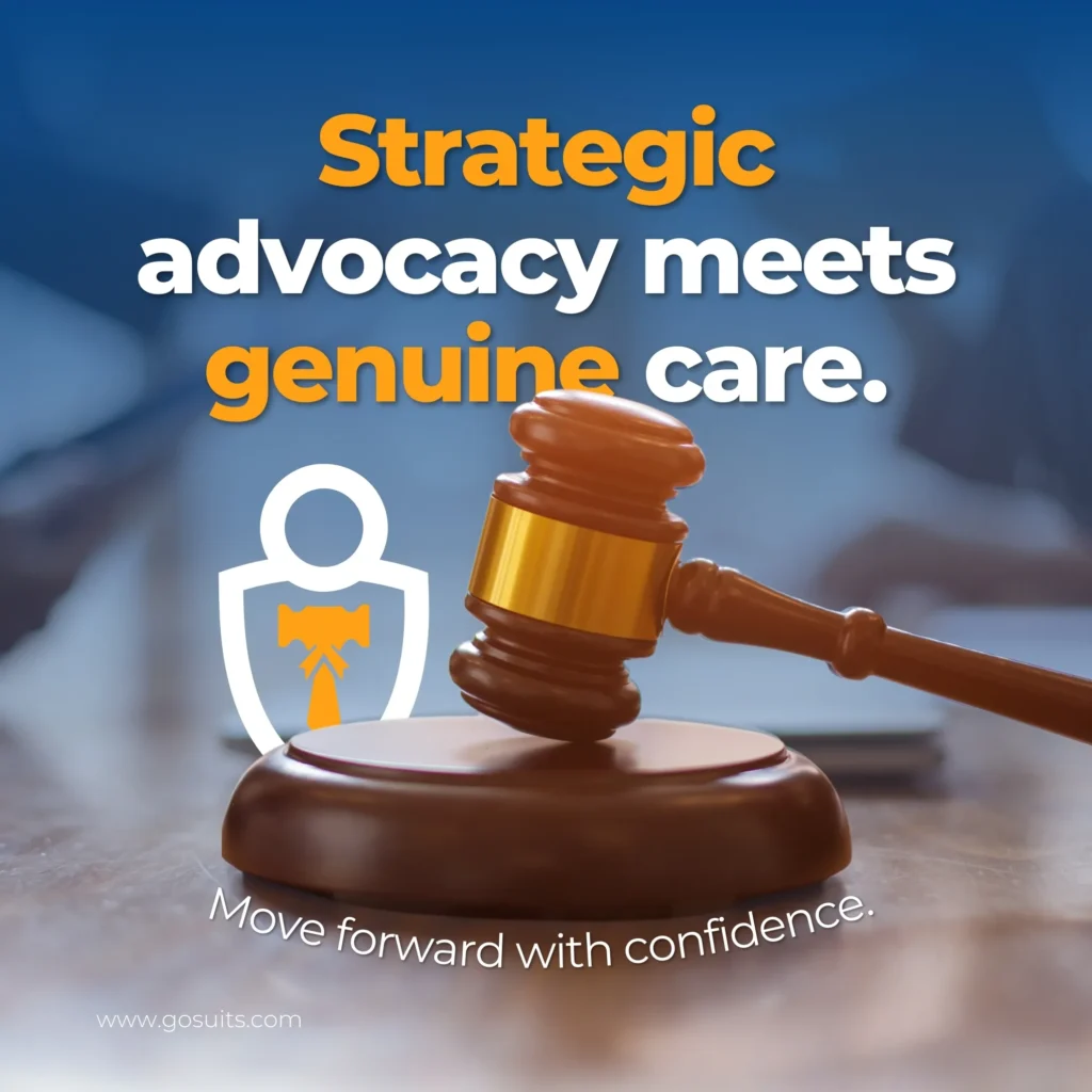 Strategic advocacy meets genuine care.