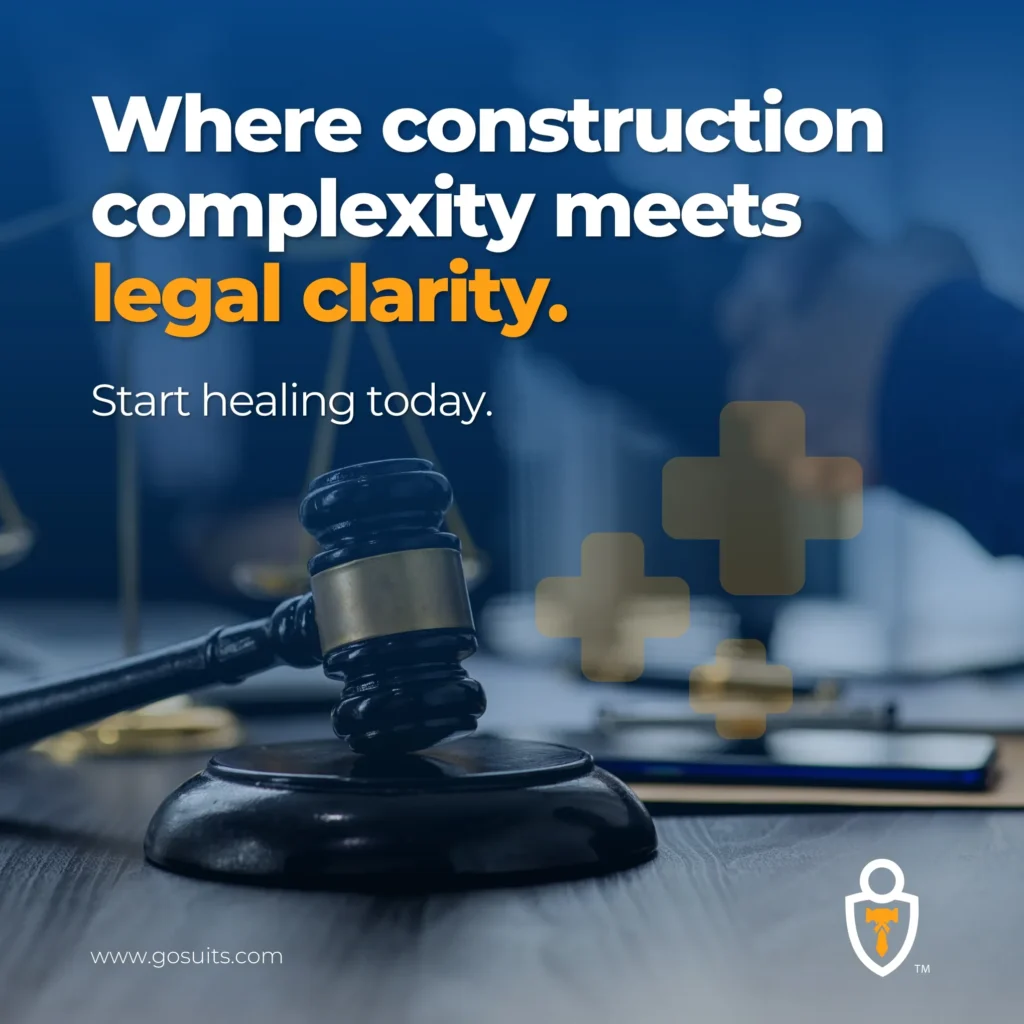 Where construction complexity meets legal clarity. Start healing today.