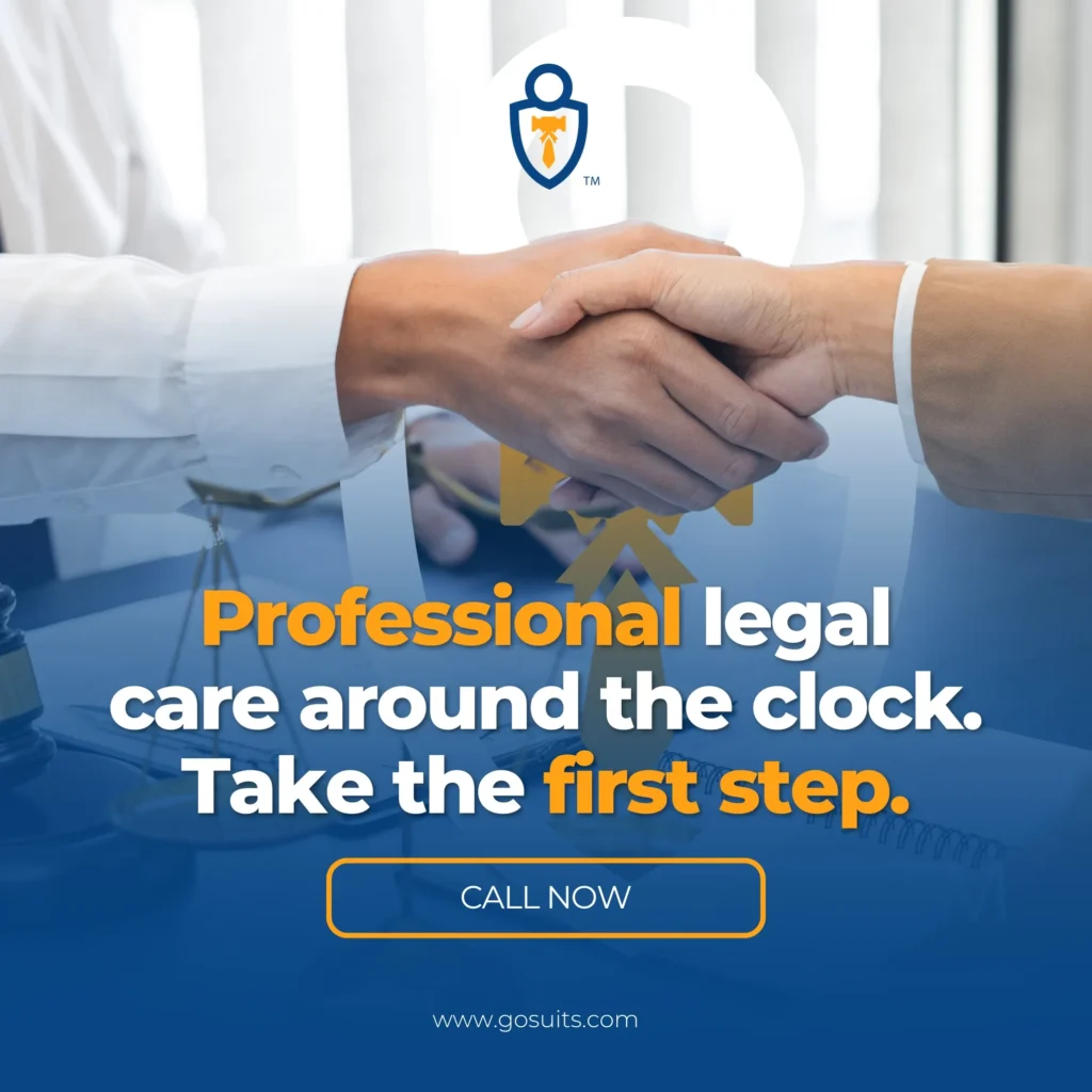 Professional legal care around the clock. Take the first step.