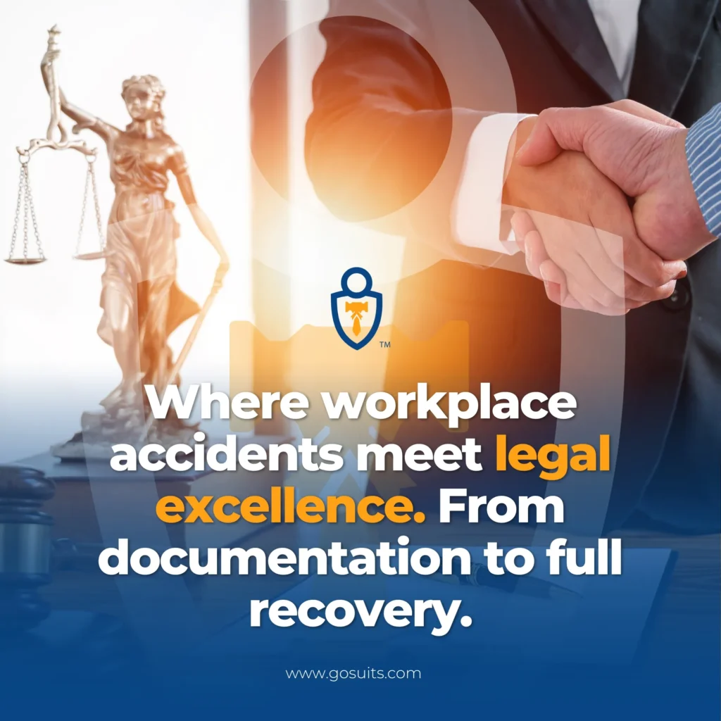 Where workplace accidents meet legal excellence. From documentation to full recovery.