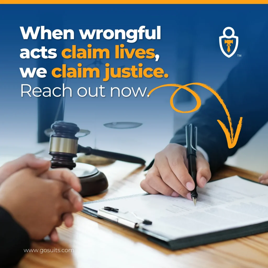 When wrongful acts claim lives, we claim justice.