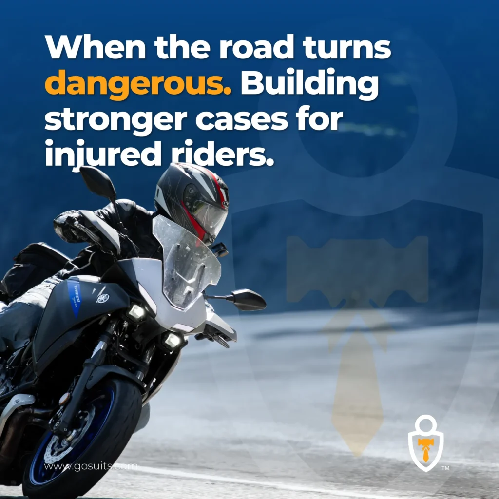 When the road turns dangerous. Building stronger cases for injured riders.