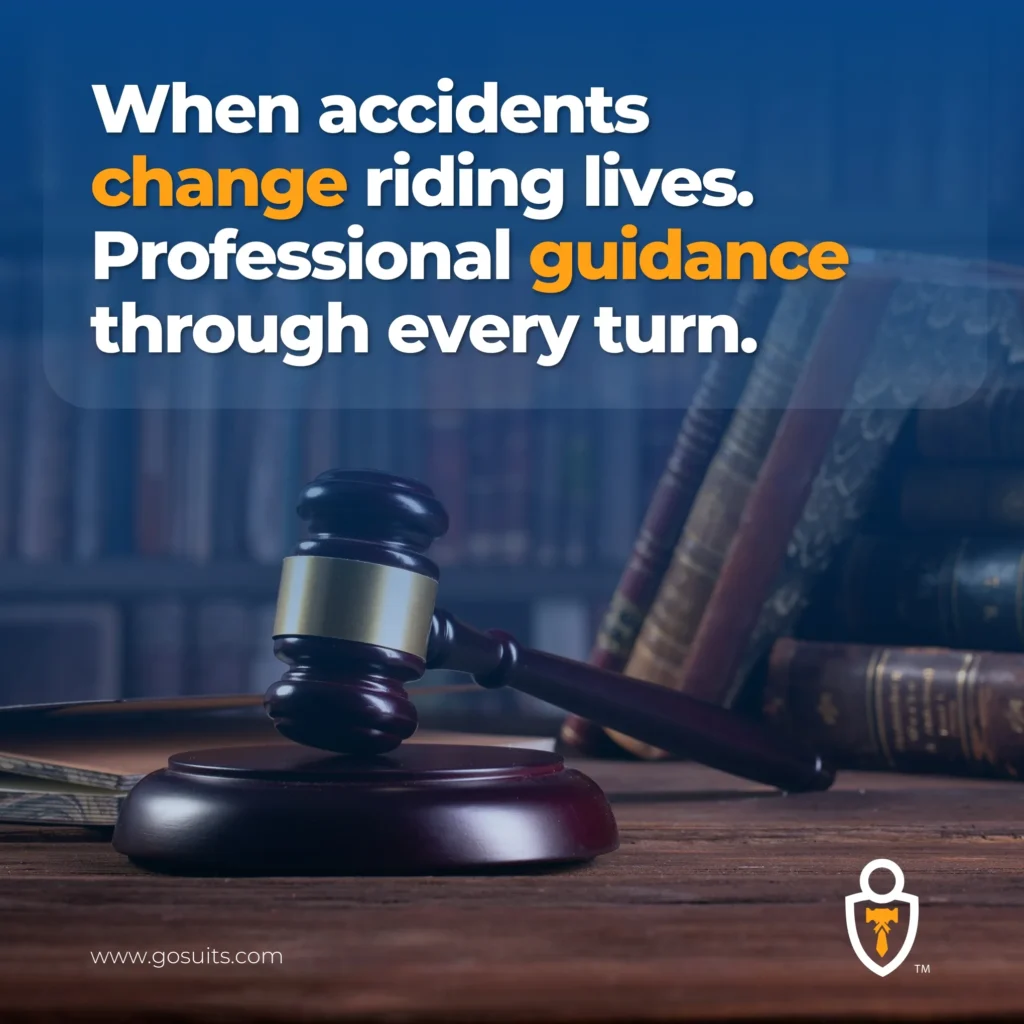 When accidents change riding lives. Professional guidance through every turn.