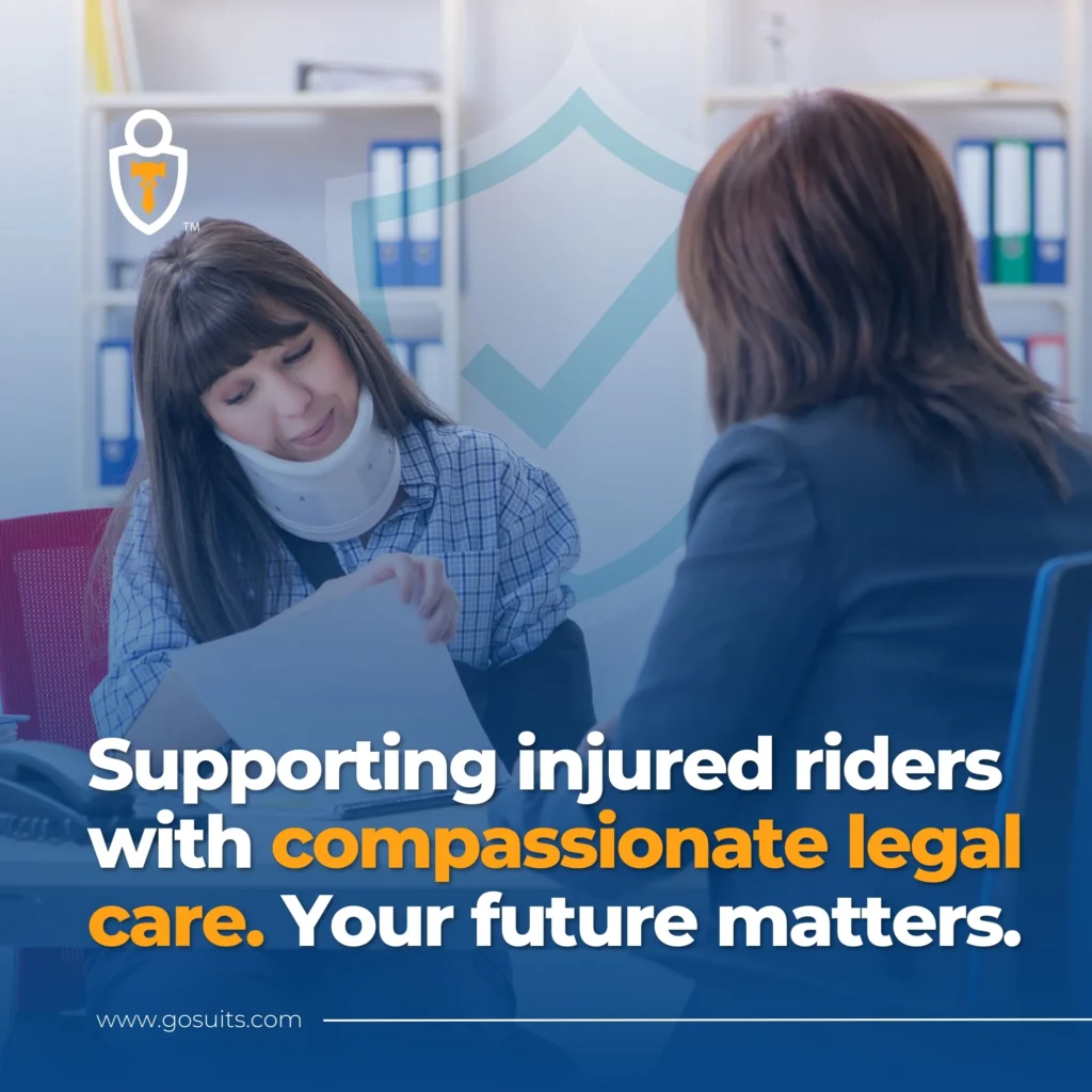 Supporting injured riders with compassionate legal care. Your future matters.