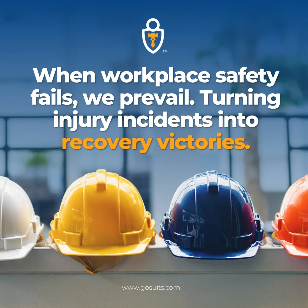 When workplace safety fails, we prevail. Turning injury incidents into recovery victories.