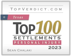 Top 100 Settlements - Personal Injury 2023 Badge