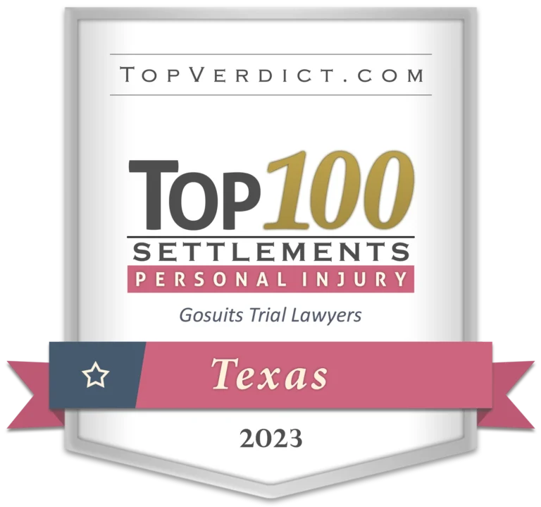 Top 100 Settlements - Personal Injury (Texas) 2023 Badge