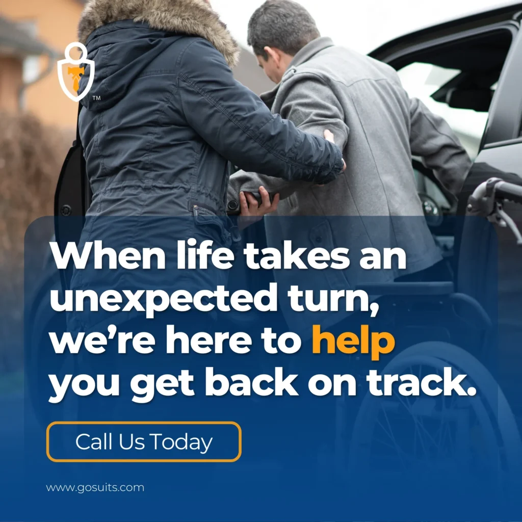 When life takes an unexpected turn, we're here to help you get back on track.