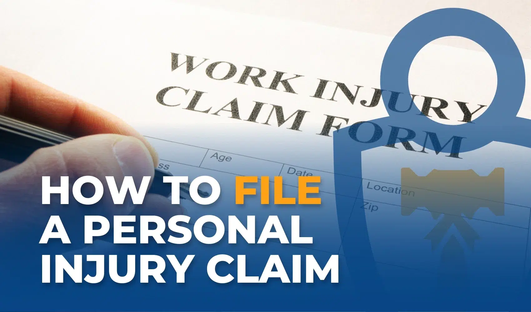 How to File a Personal Injury Claim