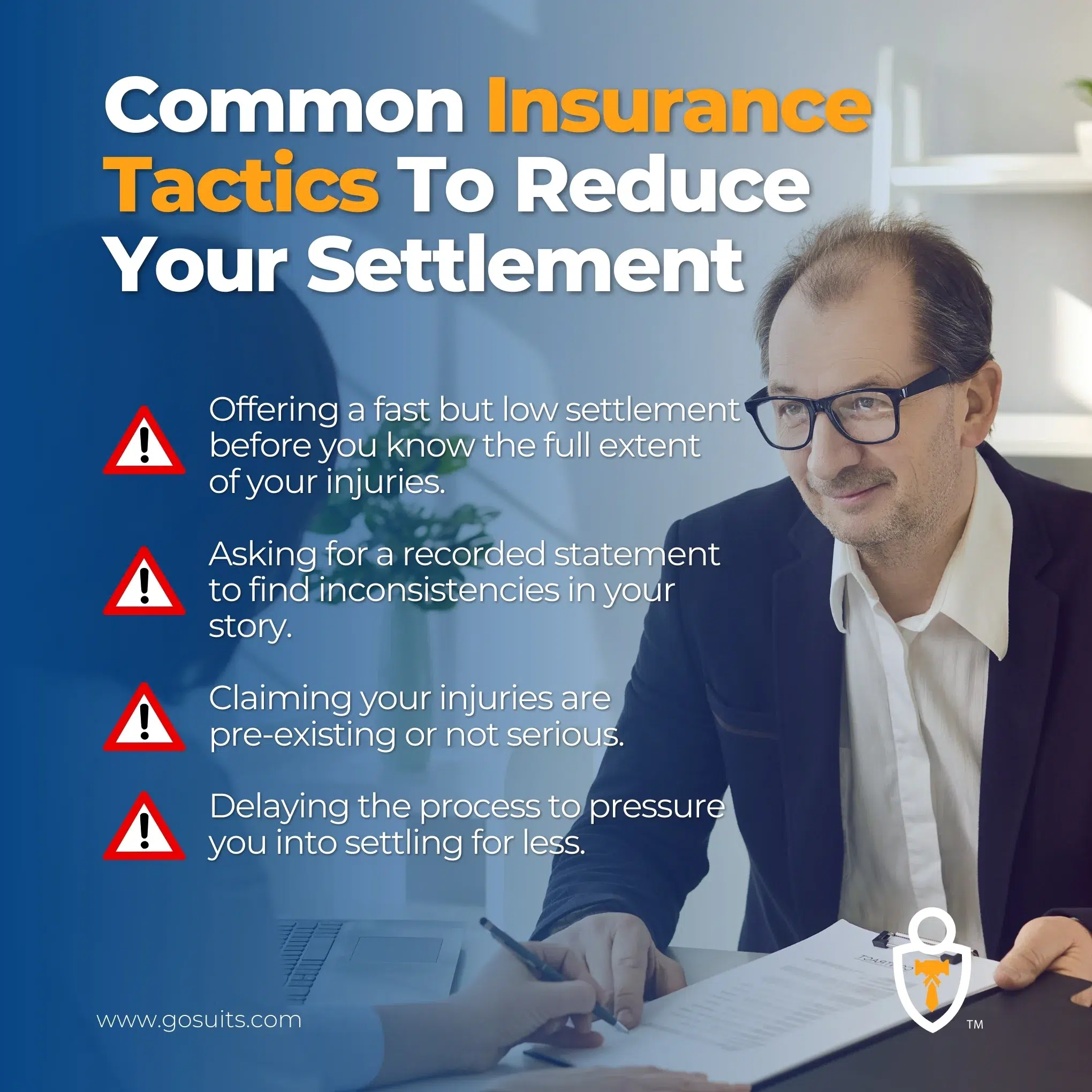 Common Insurance Tactics To Reduce Your Settlement