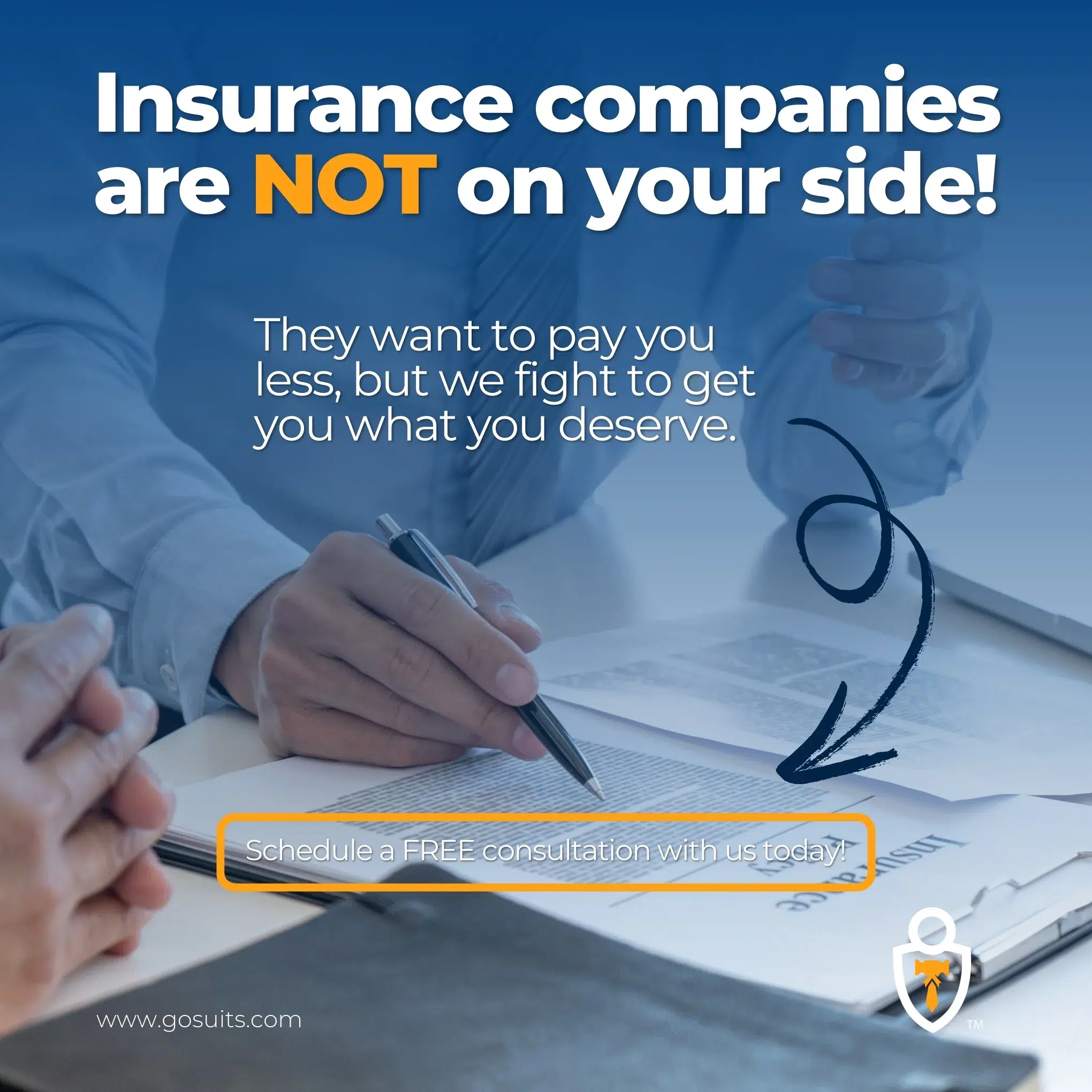 Insurance companies are NOT on your side!
