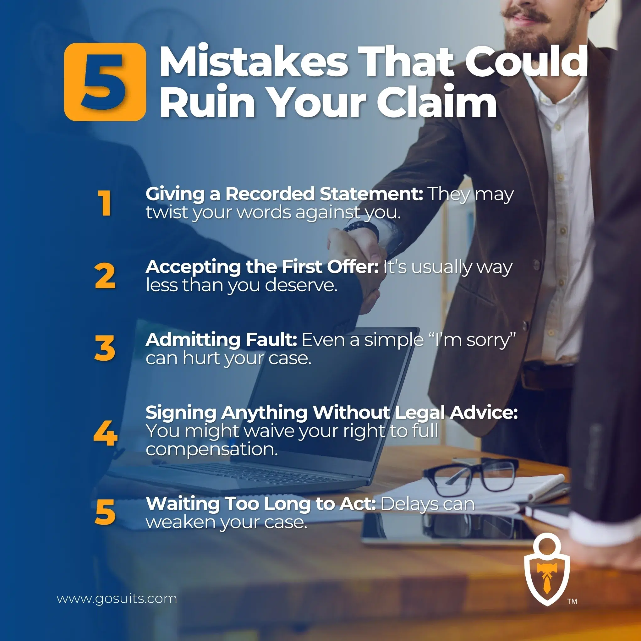 5 Mistakes That Could Ruin Your Claim