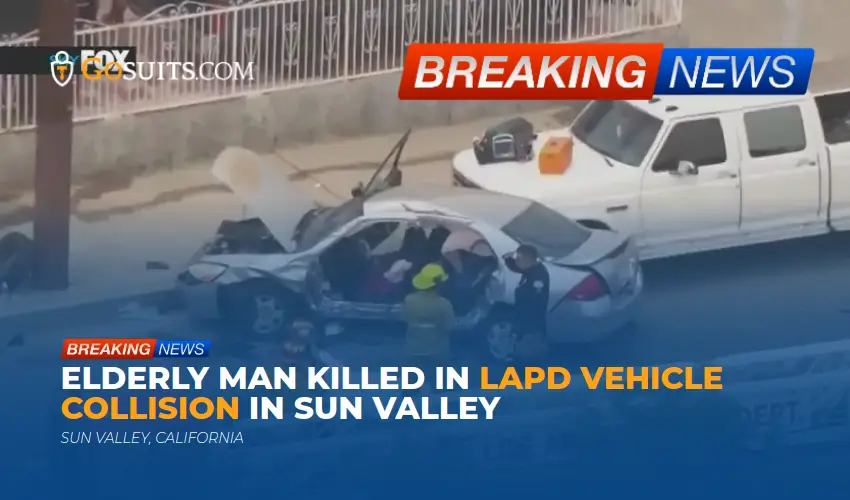 Elderly Man Killed in LAPD Vehicle Collision in Sun Valley