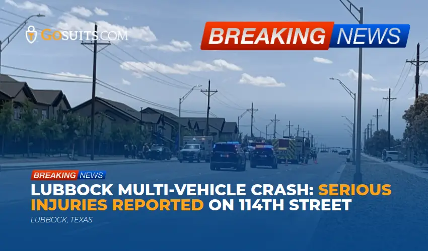 Lubbock Multi-Vehicle Crash: Serious Injuries Reported on 114th Street