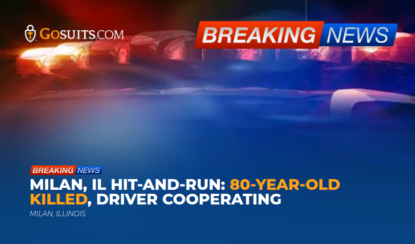 Milan, IL Hit-and-Run: 80-Year-Old Killed, Driver Cooperating