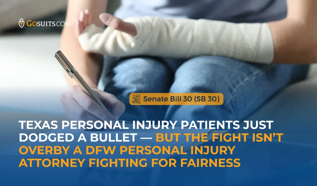 Texas Personal Injury Patients Just Dodged a Bullet — But the Fight Isn't OverBy a DFW Personal Injury Attorney Fighting for Fairness