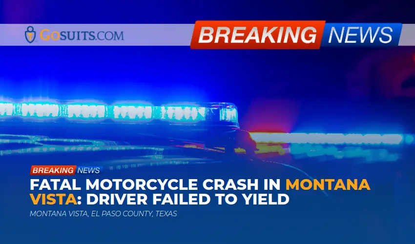 Fatal Motorcycle Crash in Montana Vista: Driver Failed to Yield