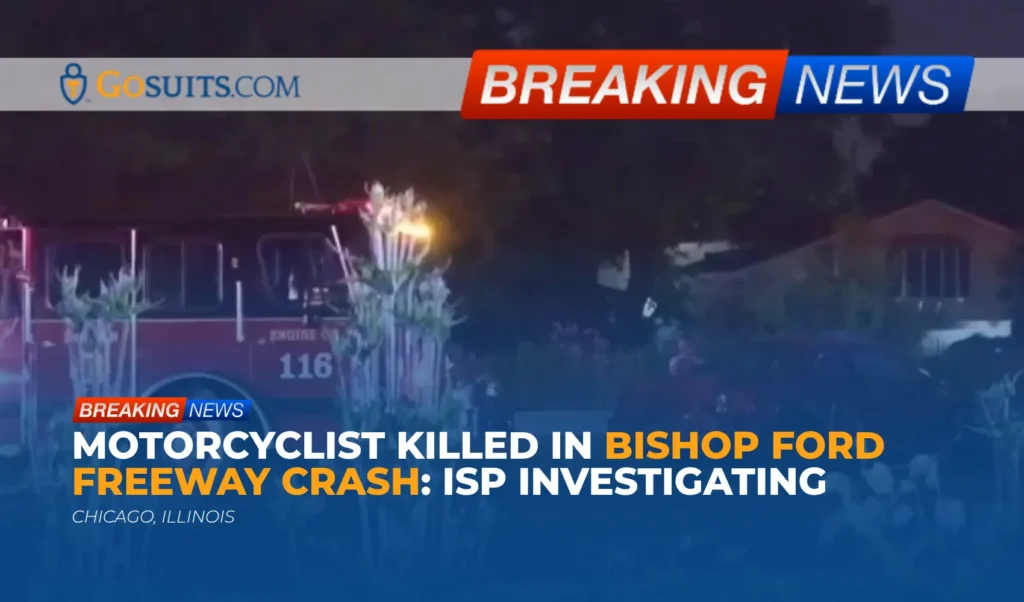 Motorcyclist Killed in Bishop Ford Freeway Crash: ISP Investigating