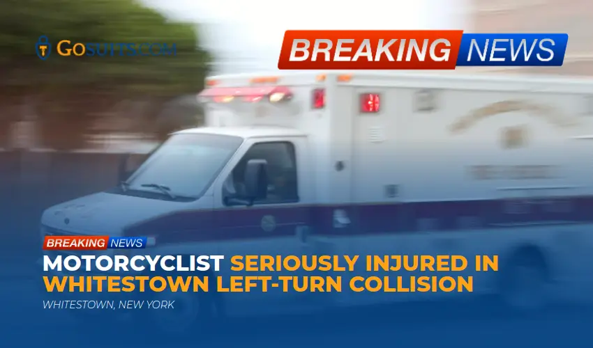 Motorcyclist Seriously Injured in Whitestown Left-Turn Collision