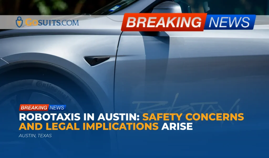 Robotaxis in Austin: Safety Concerns and Legal Implications Arise