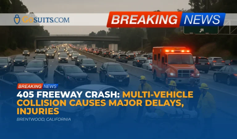 405 Freeway Crash: Multi-Vehicle Collision Causes Major Delays, Injuries