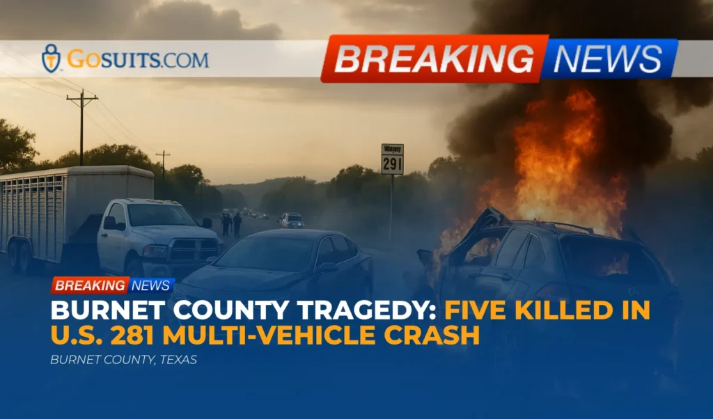 Burnet County Tragedy: Five Killed in U.S. 281 Multi-Vehicle Crash