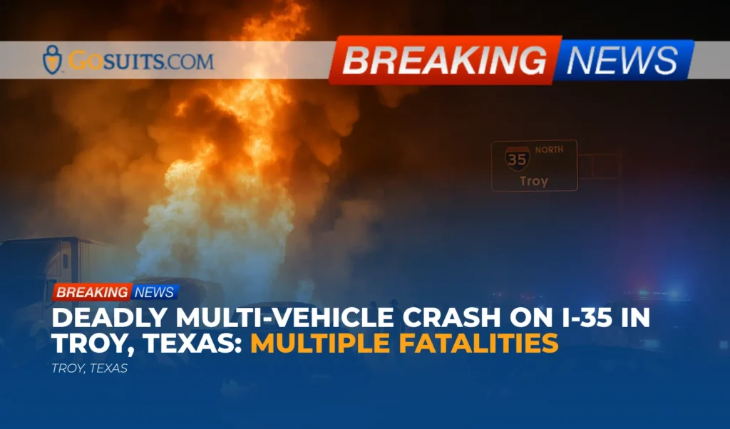 Deadly Multi-Vehicle Crash on I-35 in Troy, Texas: Multiple Fatalities