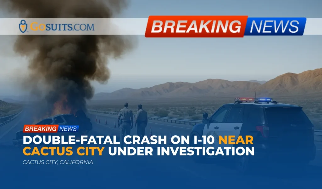 Double-Fatal Crash on I-10 Near Cactus City Under Investigation
