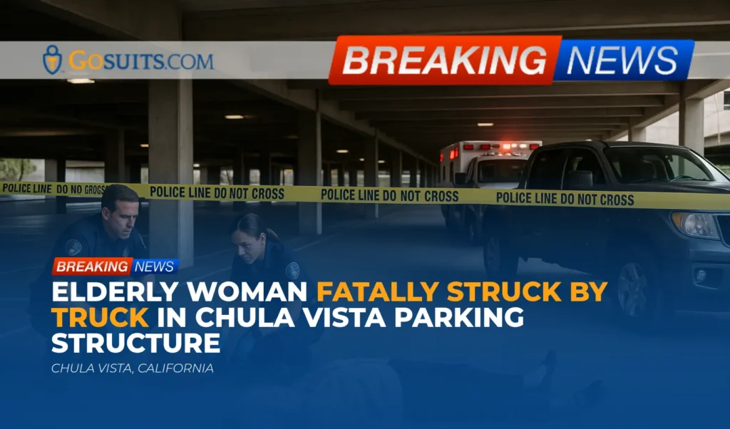 Elderly Woman Fatally Struck by Truck in Chula Vista Parking Structure