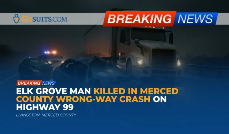 Elk Grove Man Killed in Merced County Wrong-Way Crash on Highway 99