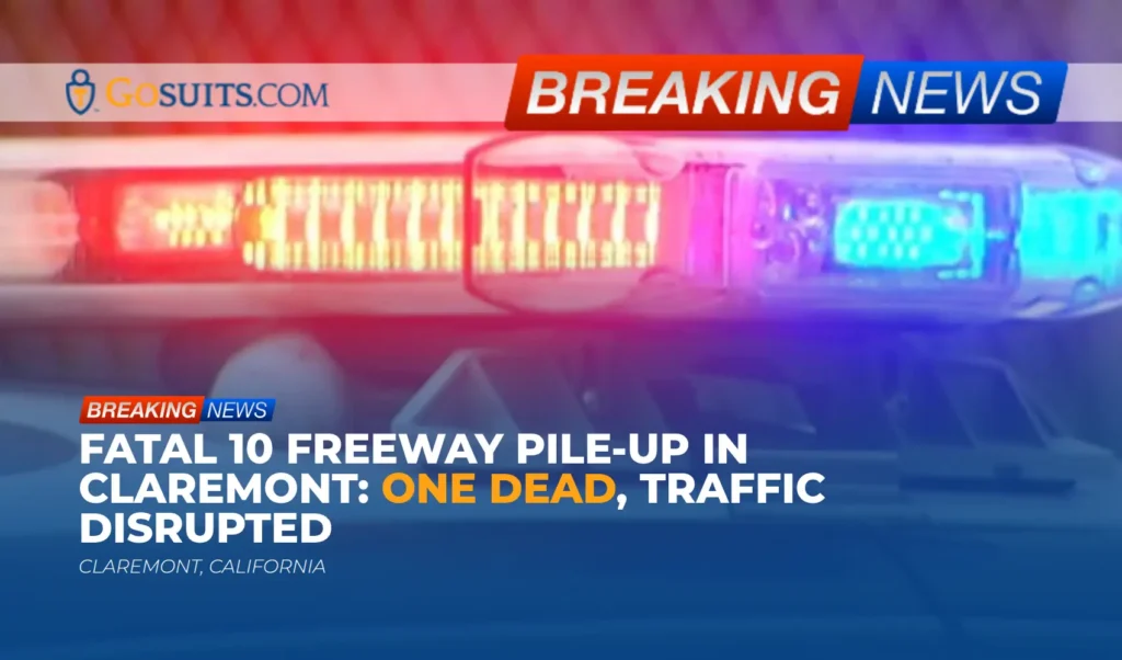 Fatal 10 Freeway Pile-Up in Claremont: One Dead, Traffic Disrupted