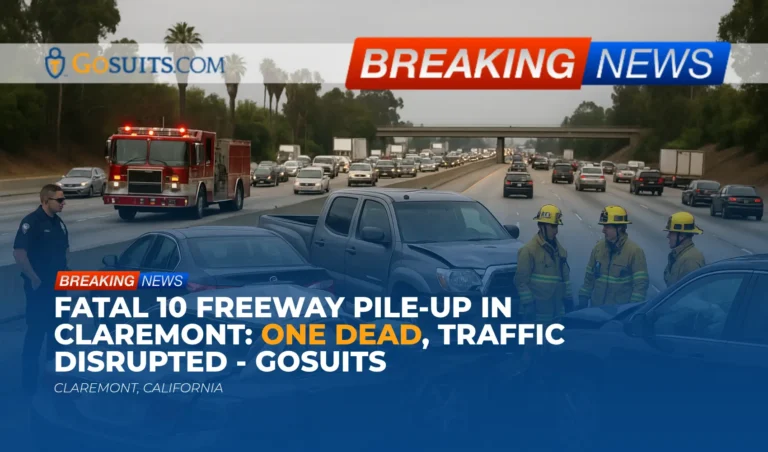 Fatal 10 Freeway Pile-Up in Claremont: One Dead, Traffic Disrupted - GoSuits