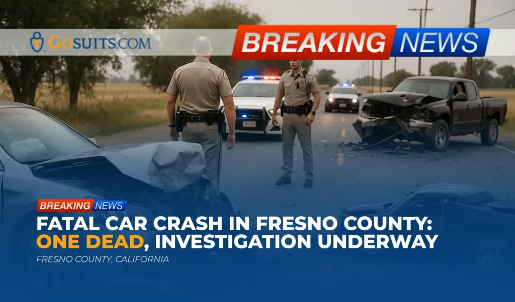 Fatal Car Crash in Fresno County: One Dead, Investigation Underway