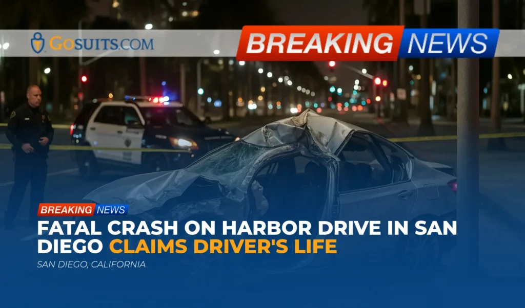 Fatal Crash on Harbor Drive in San Diego Claims Driver's Life