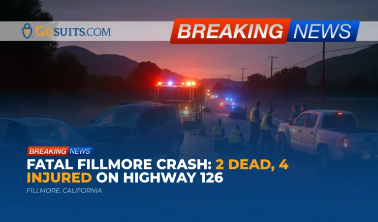 Fatal Fillmore Crash: 2 Dead, 4 Injured on Highway 126