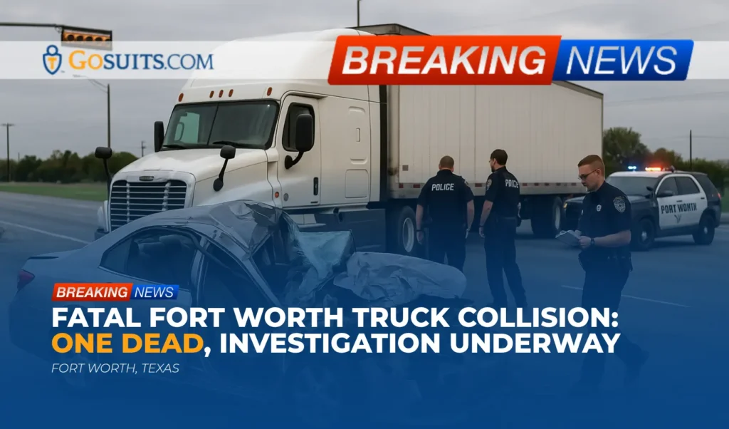 Fatal Fort Worth Truck Collision: One Dead, Investigation Underway