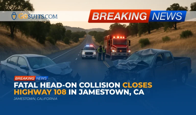 Fatal Head-On Collision Closes Highway 108 in Jamestown, CA