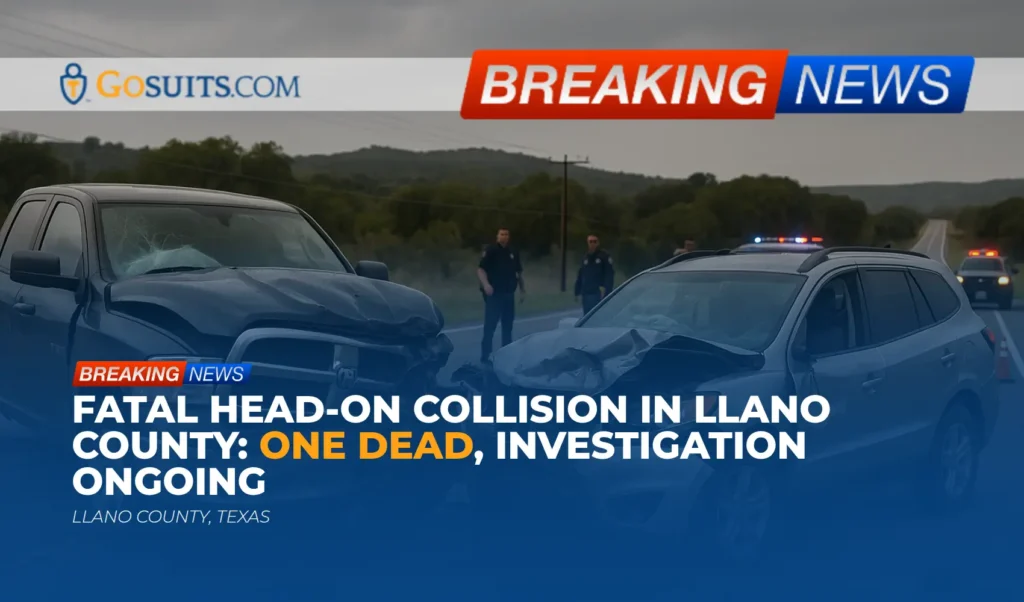 Fatal Head-On Collision in Llano County: One Dead, Investigation Ongoing