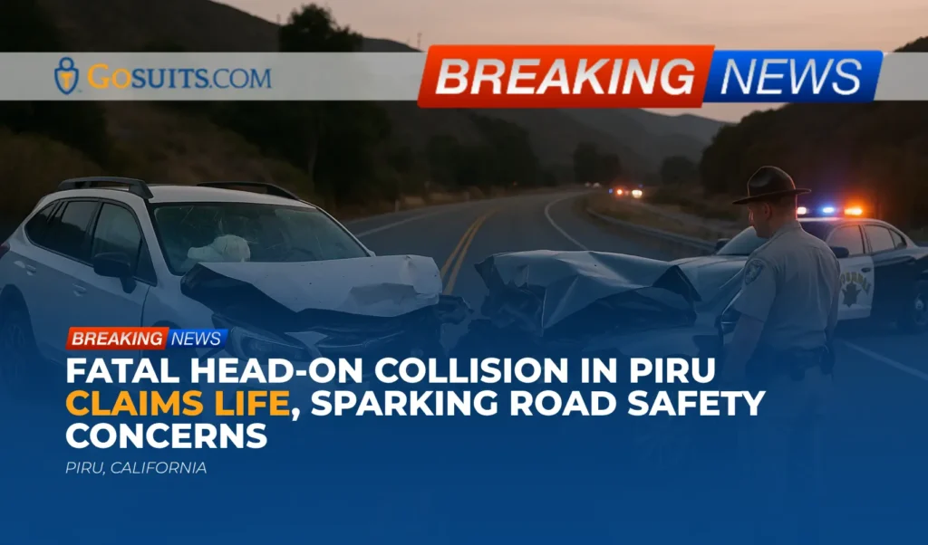 Fatal Head-On Collision in Piru Claims Life, Sparking Road Safety Concerns