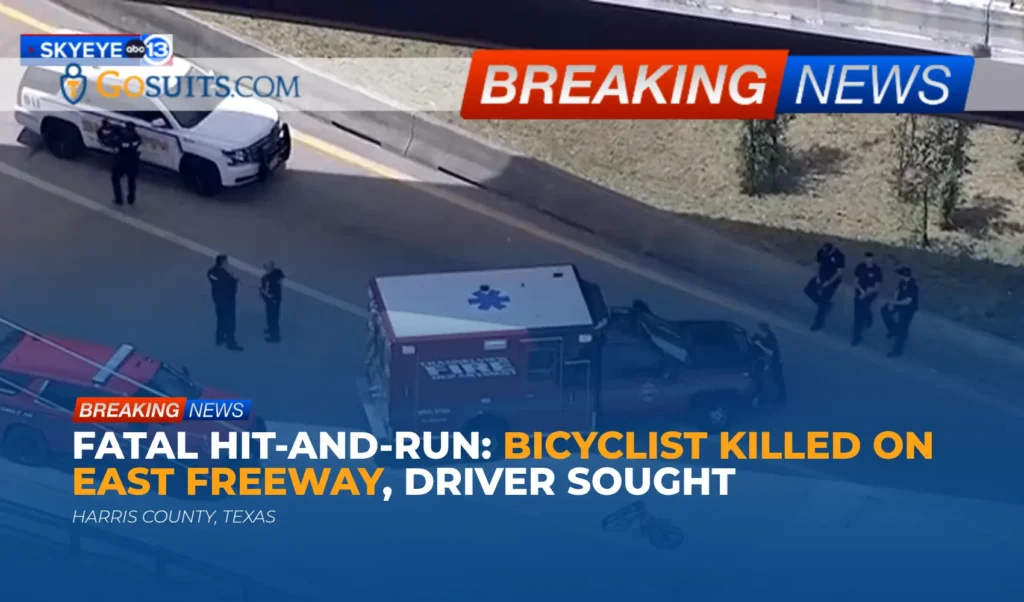 Fatal Hit-and-Run: Bicyclist Killed on East Freeway, Driver Sought