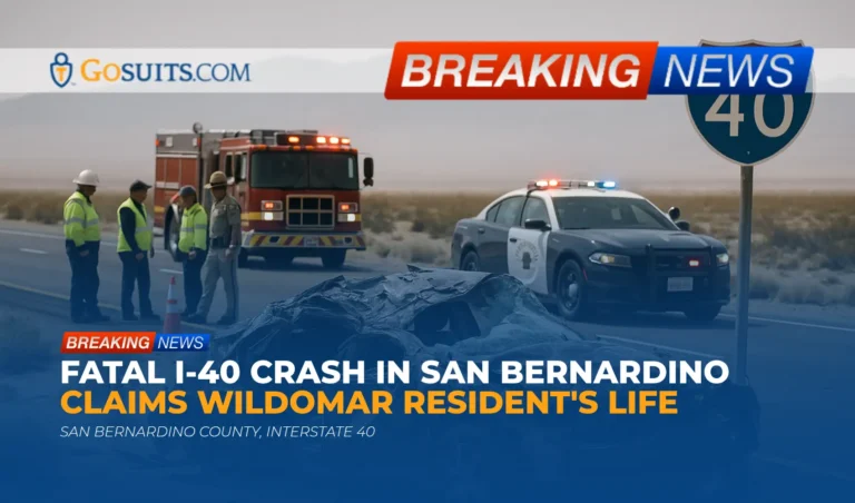 Fatal I-40 Crash in San Bernardino Claims Wildomar Resident's Life