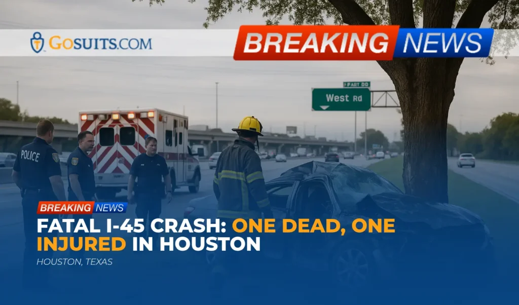 Fatal I-45 Crash: One Dead, One Injured in Houston