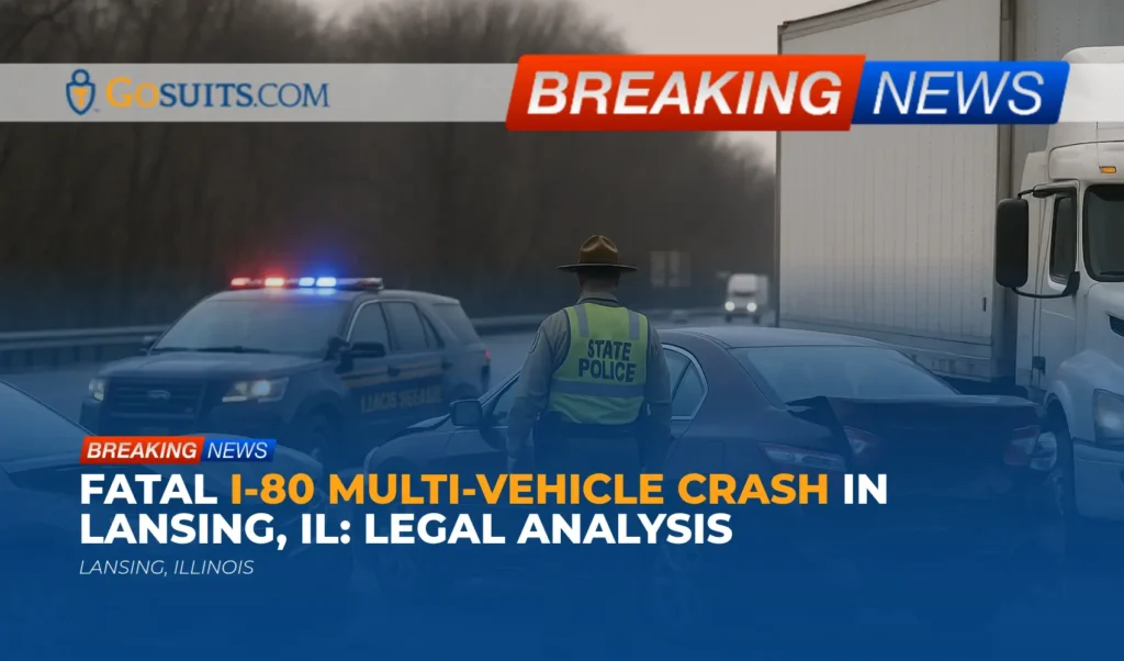 Fatal I-80 Multi-Vehicle Crash in Lansing, IL: Legal Analysis