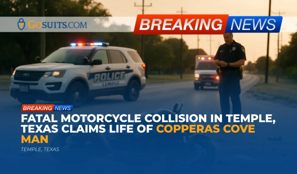 Fatal Motorcycle Collision in Temple, Texas Claims Life of Copperas Cove Man