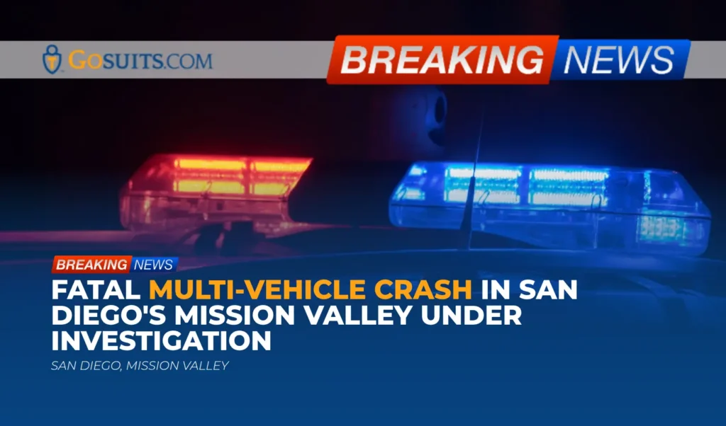 Fatal Multi-Vehicle Crash in San Diego's Mission Valley Under Investigation