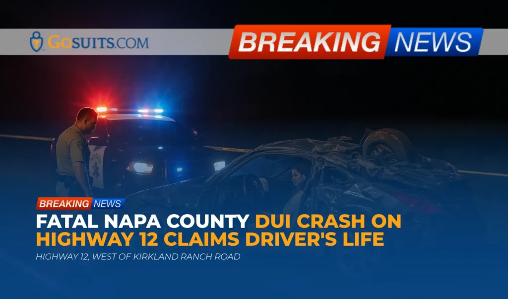 Fatal Napa County DUI Crash on Highway 12 Claims Driver's Life